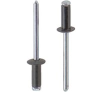 Заклепка тяговая ЦКИ Ал-Mg3.5/Ст Плоск. 3.2x10 ЧЕРНЫЙ RAL 9005 BRALO 10 шт 6441007