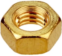 Гайка ЦКИ DIN934 М 2.5 шестигранная ЛАТ. SW 5.0 аналог ГОСТ 5915-70 25 шт 6393907