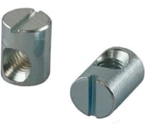 Гайка мебельная потайная ЦКИ М6x10x12.5 Ц 25 шт 6194107