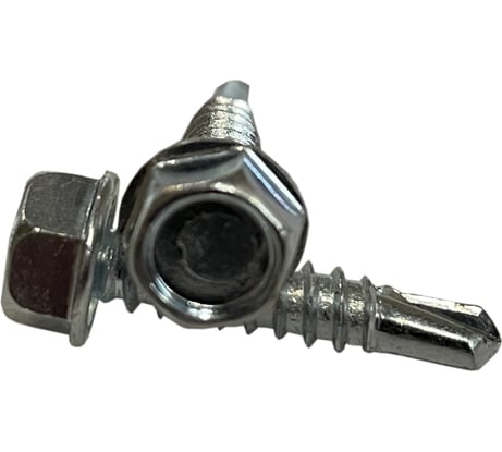 Саморез ZAMETAL 4,2x13 со сверлом и шестигранн. головкой, DIN 7504K, оц., уп. 1000 шт. ZA081375