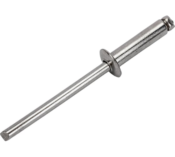 Вытяжная заклепка ZAMETAL 4x16 нержавеющ. сталь, DIN 7337, A2, уп. 500 шт. ZA519702