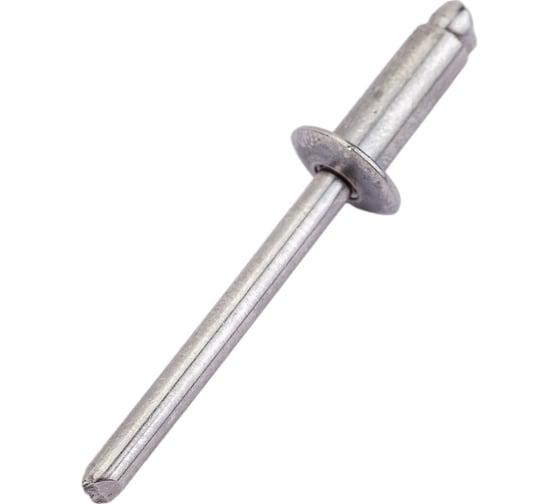 Вытяжная заклепка ZAMETAL 4,8x12 нержавеющ. сталь, DIN 7337, A2, уп. 500 шт. ZA519740