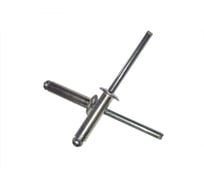 Вытяжная заклепка ZAMETAL 4,8x8 нержавеющ. сталь, DIN 7337, A2, уп. 500 шт. ZA519726