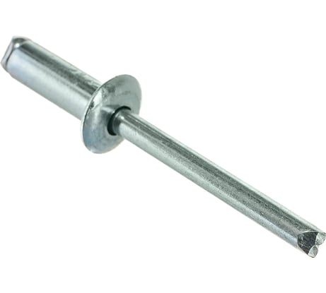 Вытяжная заклепка ZAMETAL 6x16 сталь/сталь, DIN 7337, оц. уп. 250 шт. ZA519467