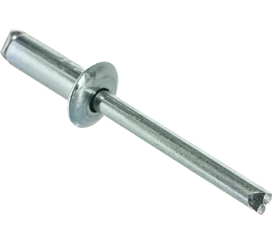 Вытяжная заклепка ZAMETAL 6x16 сталь/сталь, DIN 7337, оц. уп. 250 шт. ZA519467