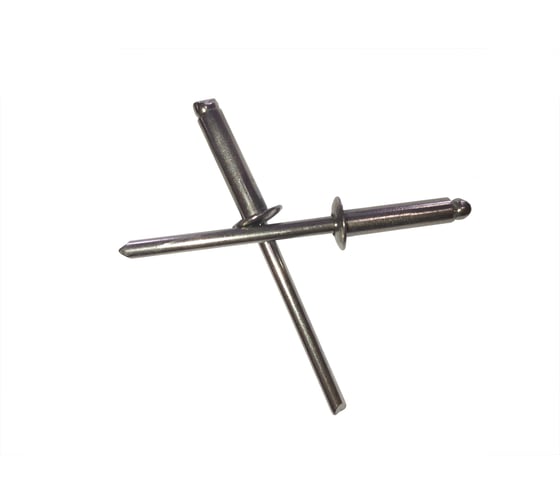 Вытяжная заклепка ZAMETAL 4,8x10 сталь/сталь, DIN 7337, оц. уп. 500 шт. ZA519313