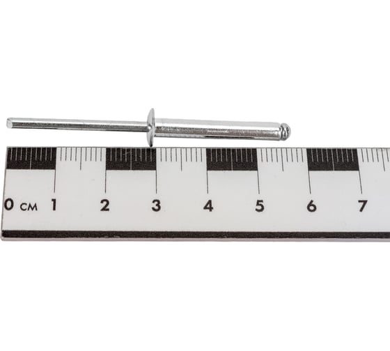 Вытяжная заклепка ZAMETAL 4x25 ал/сталь, DIN 7337, оц. Mg 3,5 уп. 500 шт. ZA518149