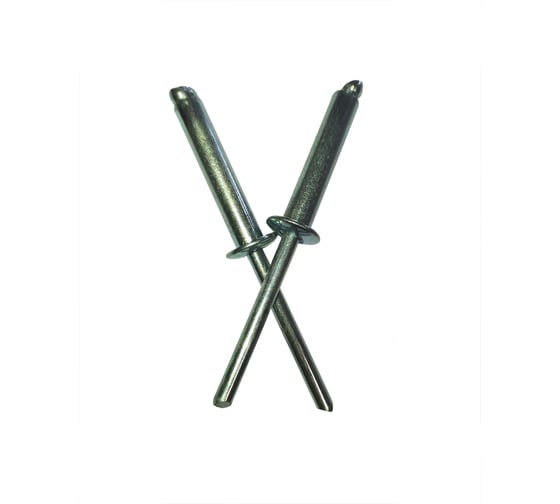 Вытяжная заклепка ZAMETAL 4x16 ал/сталь, DIN 7337, оц. Mg 3,5 уп. 500 шт. ZA518118 1