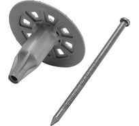 Тарельчатый дюбель с гвоздем GNG по пеноблокам, GNINR-050-6-LIP 100 шт. GNINR506LIP