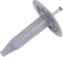 Тарельчатый дюбель с гвоздем GNG по пеноблокам, GNINR-080-6-LIP 100 шт. GNINR806LIP