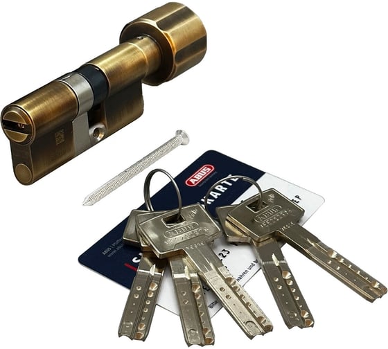 Механизм цилиндровый ABUS VELA 2000 125(95x30В) ключ/вертушка MX ABR 5 ключей 11007556