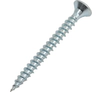 Универсальный шуруп ЕВРОПАРТНЕР MULTI потайная головка, ZN, 4,5x45 + бита TX, 100 шт. B2 0056