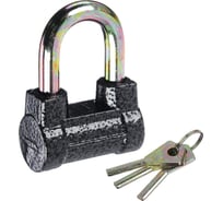 Навесной замок ЕРМАК Бронь 60 мм, с короткой дужкой 468-011