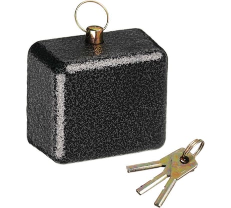 Навесной замок ЕРМАК Гаражный с потайной дужкой, 80 мм арт. KD-80 468-039