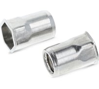 Резьбовая заклепка Edelfix ART 1027, М8x17 мм А2, шестигранная с уменьш. потайн. борт нерж. 10 шт 10272817 10