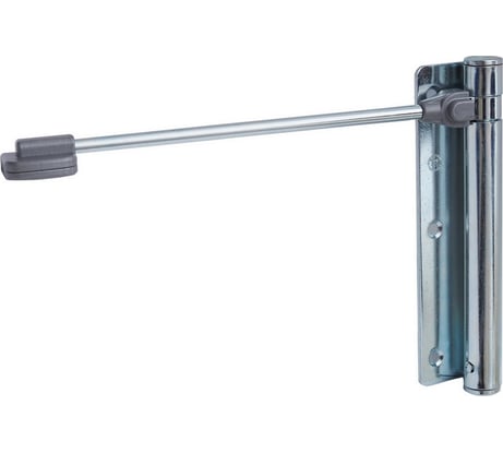 Дверной доводчик ALDEGHI LUIGI SPA правый, 170х39х225 мм, цвет: оцинкованная сталь, к-т: 1 шт + ключ с декоративными шурупами 114AZ170D