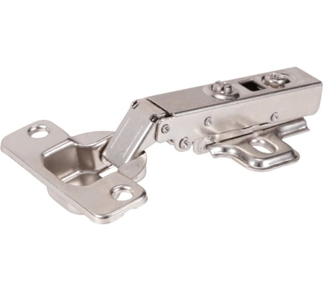 Мебельная накладная петля с доводчиком Brante 35 мм, с 4-мя евровинтами 450235