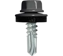 Саморез кровельный 23 Болта 5,5x19 графитовый серый RAL7024 250 шт B0310550197JR07ф250