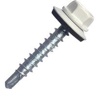 Саморез кровельный 23 Болта 4,8x70 сигнально-белый RAL9003 250 шт B03104807093735ф250