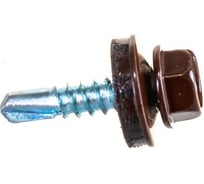 Саморез кровельный 23 Болта 5,5x19 серо-коричневый RAL8019, 1000 шт. B031055019TA007ф1000