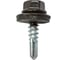 Саморез кровельный 23 Болта 5,5x19 серо-коричневый RAL8019, 250 шт. B031055019TA007ф250 1