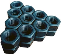 Гайка 23 Болта черная М10 высокопрочная к.п.10 DIN934, 10 шт. 2000000630991ф10