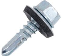 Саморез кровельный 23 Болта 5.5x19 мм, с шайбой (под сверло), цинк, 250 шт. B03005,501932A07ф250