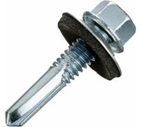 Саморез кровельный 23 Болта 6,3x32 с шайбой и увелич. сверлом, ОЦ, 500 шт скд6332кф500