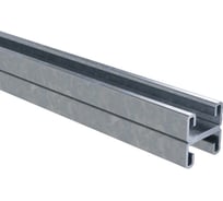 Двойной С-образный профиль DKC 41x21, L400, толщ.2,5 мм, горячеоцинкованный 1шт BPD2104HDZ