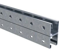 Двойной С-образный профиль DKC 41x41, L400, толщ.2,5 мм, горячеоцинкованный 1шт BPD4104HDZ