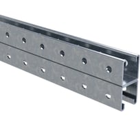 Двойной С-образный профиль DKC 41x41, L800, толщ.2,5 мм, горячеоцинкованный BPD4108HDZ