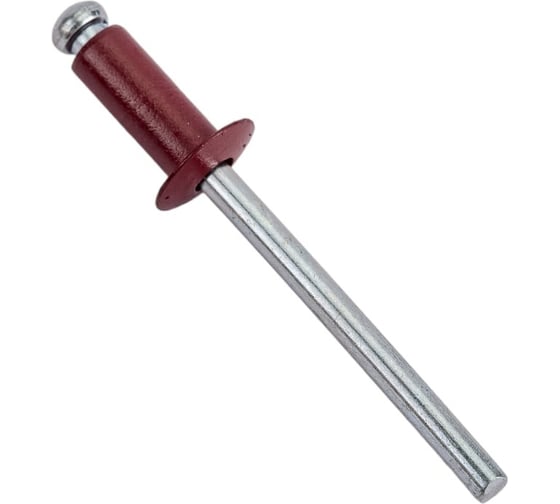 Заклепка комб. ООО ПКФ Сварком 3,2x8 Ал/Ст RAL 3005 (красное вино)(уп/300шт) Крепеж 00014688 k00014688 1