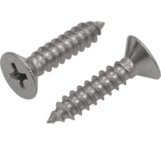 Саморез ООО ПКФ Сварком нерж. DIN7982 (птг) 2,2x9,5 А2(уп/200шт) Крепеж 00007791 k00007791 1