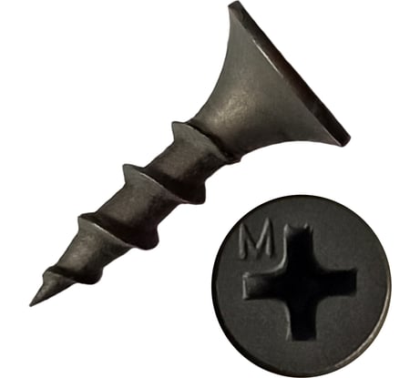 Саморез Daxmer ГКЛ по дереву усиленный 3,5х16 короб 1 кг 00000335560