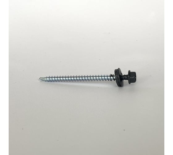 Саморез кровельный HomePro 4,8x70 RAL 7024 (100шт/уп) сверло №1 100 шт/уп HP-CK-48707024100