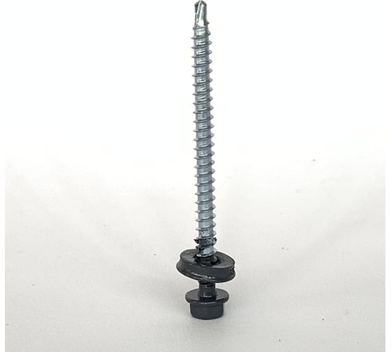 Саморез кровельный HomePro 4,8x70 RAL 7024 (100шт/уп) сверло №1 100 шт/уп HP-CK-48707024100