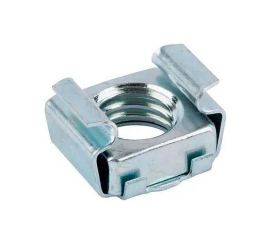Гайка Море-Метизов DIN 88109 клетевая М6-4С (2,7-3,3) 9,5x9,5 мм, 50 шт. GAYKAKLET4СМ650М