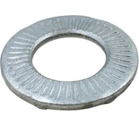 Шайба Море-Метизов контактная рифленая с зубцами М12 цинк-ламельное, 250 шт. SHAYRZCLМ12250M