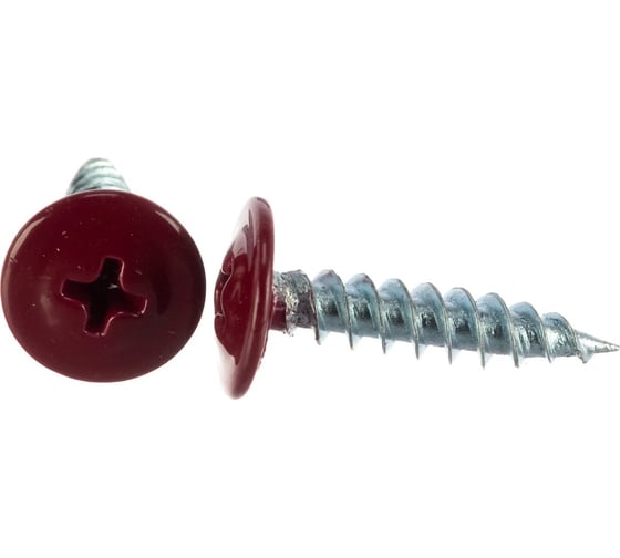 Саморез п/ш ООО ПКФ Сварком 4,2x16 RAL3005 (красное вино), 200 шт. 00014437 1