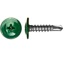 Саморез ООО ПКФ Сварком п/ш 4,2x19 сверло RAL6005 темно-зеленый 200 шт k00014395