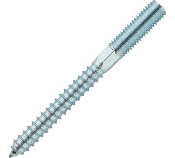 Шпилька комбинированная ООО ПКФ Сварком 8x60, цинк, (шлиц Torx25), 30 шт. 00013334 1