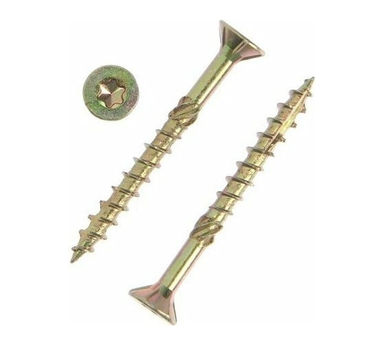Саморез для дерева с фрезой INFIX потайн. 4.5х45 ЦЖ, TX 25 500 шт. 66093