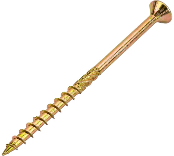 Саморез для дерева с фрезой INFIX потайн. 5х80 ЦЖ, TX 25 200 шт. 66098