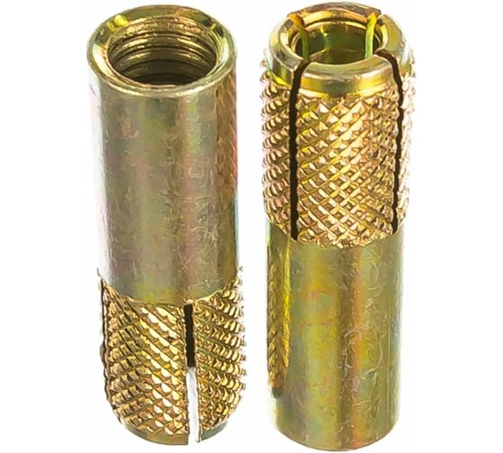 Забивной анкер Метиз-Эксперт М6, оц., уп. 50 шт. НФ-00020597 1