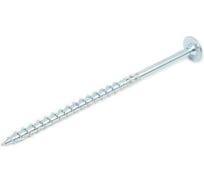 Шуруп конструкционный Tulstor PT с тарельчатой головкой; голубая оцинковка; TX40; 8,0x80 mm упак 50 шт 903324