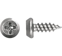 Саморез "клоп" ООО "Клинский метизный завод" по металлу, острый, 3,5x9,5, белый цинк, коробка 15 кг СКЛОЦ003595-15