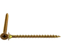 Саморез ООО "Клинский метизный завод" крупный-редкий шаг, 3,5x41, желтый цинк, коробка 15 кг СКР003541Ж-15