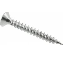 Шуруп по дереву и ДСП GTV IRONFAST 3x16, PZ2, сталь, белый цинк, 1000 шт. WK-IF-PW3016-01