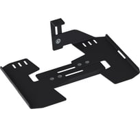 Подставка подвесная РЭМО UNI-TV (ширина 12-22 см, черная, коробка) 15066