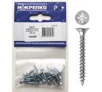 Шуруп НАКРЕПКО универсальный белый 3,5х16 750 шт. 103408
